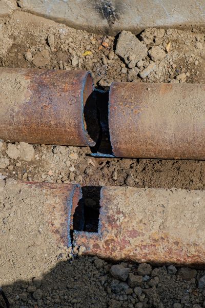 Corroded Pipe Repair